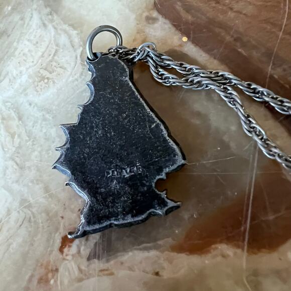 Pirate Ship Pewter Necklace - Picture 5 of 5